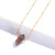 Handmade Boho Arrowhead Natural Stone Necklace