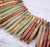 Jasper Stick Necklace - Ishka