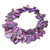 Natural Purple Sea Sediment Jasper Crystal Necklace
