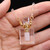 Precious Stone Perfume Bottle Necklace