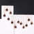 12 Zodiac Constellations Geometric Round Chain Necklace