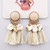 Rope Drop Dangle Earrings