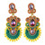 Vintage Ethnic Tassel Soutache Drop Earrings