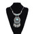 Choker Bib Necklace - Ishka