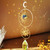 Suncatcher Crystal Light Moon Decoration
