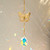 Suncatcher Crystal Light Moon Decoration