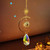 Suncatcher Crystal Light Moon Decoration