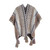 Colorful Knitted Split Acrylic Wrap Cloak