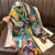 Luxury Foulard Muffler Pareo Silk Wrap Scarf