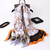 Luxury Foulard Muffler Pareo Silk Wrap Scarf