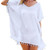 Chiffon Tassel Summer Loose Solid Pareo Cover Up