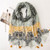 Fashion  Cotton Tassel Flower  Linen Pareo Hijab Scarf