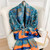 Women Silk Scarf Chiffon Muffler Pareo Foulard Poncho Soft Scarf