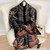 Women Silk Scarf Chiffon Muffler Pareo Foulard Poncho Soft Scarf