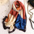 Women Silk Scarf Chiffon Muffler Pareo Foulard Poncho Soft Scarf