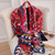 Women Silk Scarf Chiffon Muffler Pareo Foulard Poncho Soft Scarf