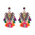 Boho Tassel Big Oorbellen Dangle Crystal Earrings
