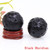 30mm Natural Crater Moon Globe Ball With Stand Home Decor
