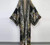 Boho African Silk Feel Kimono Kaftan Cocktail Cardigan