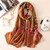 Luxury Soft Pashmina Foulard Wraps Silk Scarf