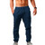 Summer Elastic Waist Fitness Cotton Linen Hip-Hop Pants - size M