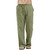 Summer Elastic Waist Fitness Cotton Linen Hip-Hop Pants - size M