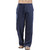 Summer Elastic Waist Fitness Cotton Linen Hip-Hop Pants - size M