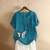 Summer Cotton Linen Rope Mujer Tshirt