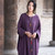 Batwing Cotton Linen Femme Gown Maxi Dress