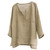 Casual Breathable Camisa Masculina Loose Blouse. -size L