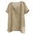 Casual Breathable Camisa Masculina Loose Blouse - size XL
