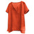 Casual Breathable Camisa Masculina Loose Blouse - size XL