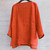 Casual Breathable Camisa Masculina Loose Blouse - size XL
