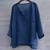 Casual Breathable Camisa Masculina Loose Blouse. - size XXL