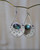 Vintage Hollow Indian Tribal Resin Dangle Earrings