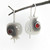 Vintage Hollow Indian Tribal Resin Dangle Earrings