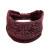 Vintage Boho Flower Cotton Soft Wide Elastic Headband