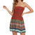Bohemian Plus Size Strapless Chest Wrap Dress