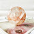 Polished Natural Red Healing Crystal Gemstone Ball