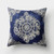 Mandala Indian Flower Polyester Pillow Cover