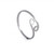 12 Star Sign Stainless Steel Open Ring