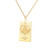 Vintage Constellation Stainless Steel Chain Necklace