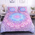 Mandala Abstract Flower Bohemian Quilt Bedding Set - size