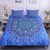 Mandala Abstract Flower Bohemian Quilt Bedding Set - size