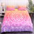 Mandala Abstract Flower Bohemian Quilt Bedding Set - size