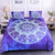 Mandala Abstract Flower Bohemian Quilt Bedding Set - size 210x210cm 3pcs