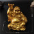 Happy Buddha Golden Sculpture Garden Home Decor
