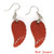 3Pairs Fashion Natural Amethyst Angel Wing Earrings