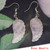 10Pairs Fashion Natural Amethyst Angel Wing Earrings