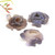 Animal Carved ray Agate Geode Healing Crystal Figurine